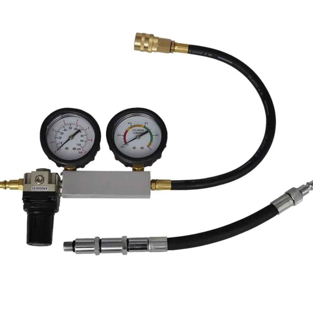 Equipement & Outils De Garage-vidaXL Ensemble de détecteur de fuite de cylindre