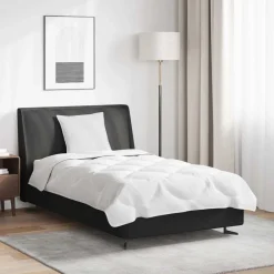 vidaXL Ensemble de Duvet avec oreiller 2 pcs Blanc Microfibre