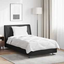 vidaXL Ensemble de Duvet avec oreiller 2 pcs Blanc Microfibre