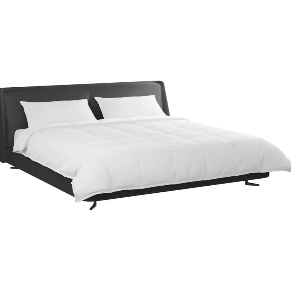 vidaXL Ensemble de Duvet avec oreiller 3 pcs Blanc Plume de canard