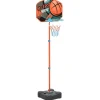 vidaXL Ensemble de jeu de basket-ball portable réglable 109-141 cm