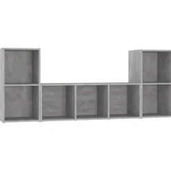 vidaXL Ensemble de meubles TV 3 pcs Bois d'ingénierie