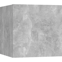 Meubles Tv-vidaXL Ensemble de meubles TV 6 pcs Bois d'ingénierie Gris béton