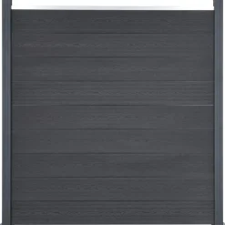 vidaXL Ensemble de panneaux de clôture 180x186 cm WPC