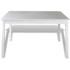 Ensembles De Meubles-vidaXL Ensemble de salle à manger 5 pcs Blanc