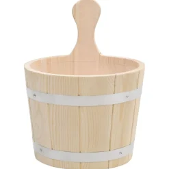 Piscine & Spa-vidaXL Ensemble de seau et louche pour sauna Bois massif de pin