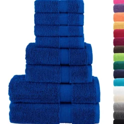 vidaXL Ensemble de serviettes de qualité supérieure SOLUND 8 pcs