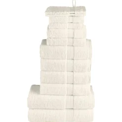 vidaXL Ensemble de serviettes de qualité supérieure SOLUND 12pcs crème