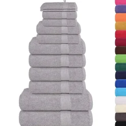 vidaXL Ensemble de serviettes FROGN 12 pcs 360 g/m²