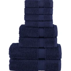 vidaXL Ensemble de serviettes de qualité supérieure SOLUND 8 pcs