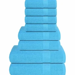 vidaXL Ensemble de serviettes FROGN 8 pcs 360 g/m²
