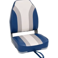 vidaXL Ensemble de sièges de bateau pliables lot de 2 dossier haut