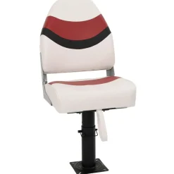 vidaXL Ensemble de sièges de bateau pliables lot de 2 dossier haut