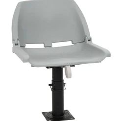 Pièces Détachées Pour Véhicules-vidaXL Ensemble de sièges de bateau pliables 2 pcs sans coussin Gris