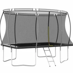 vidaXL Ensemble de trampoline rectangulaire 335x244x90 cm 150 kg
