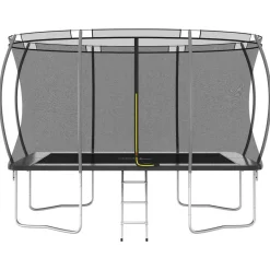 vidaXL Ensemble de trampoline rectangulaire 335x244x90 cm 150 kg