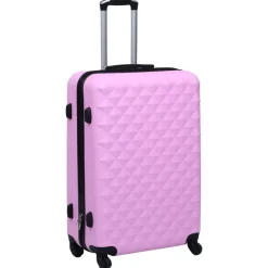 Bagages & Maroquinerie-vidaXL Ensemble de valises rigides 2 pcs ABS Rose