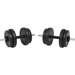 vidaXL Ensemble d'haltères 14 pcs 20 kg