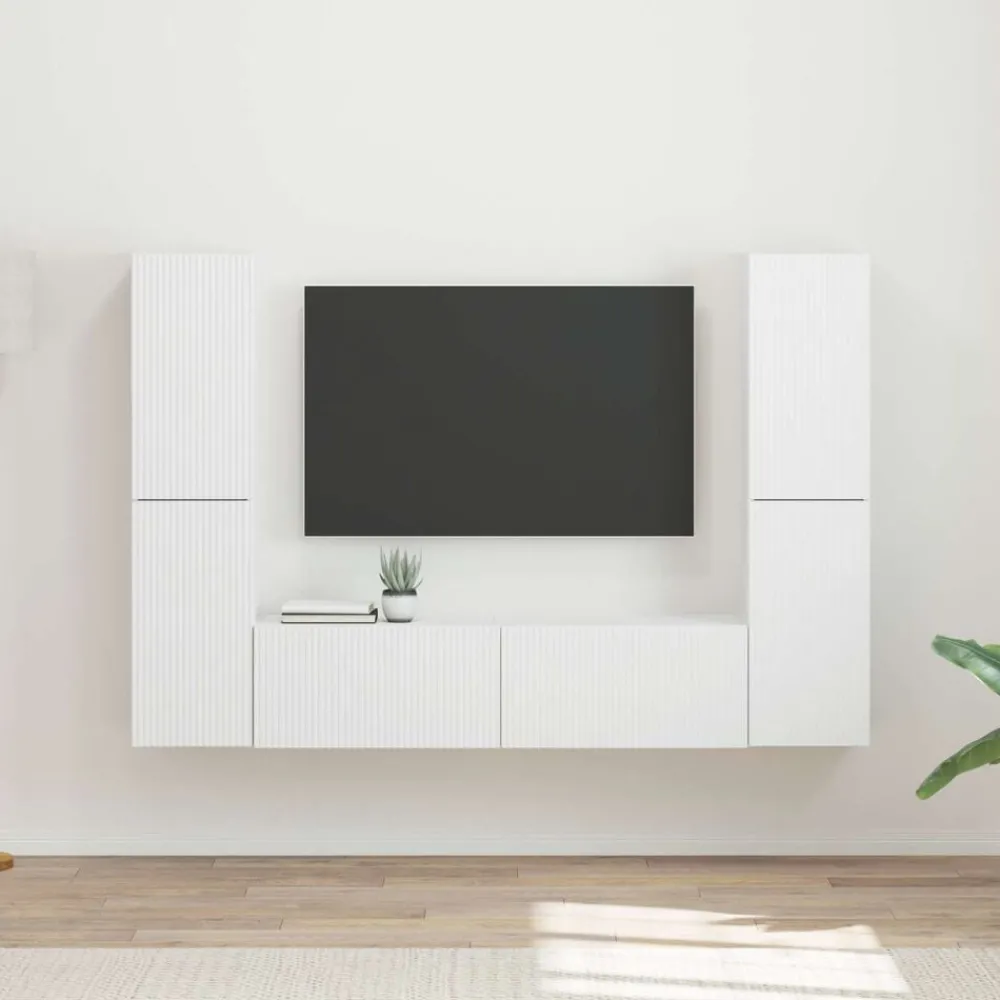 vidaXL Ensemble meuble TV 6 pcs Bois d'ingénierie