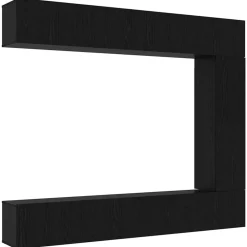 Meubles Tv-vidaXL Ensemble meuble TV 5 pcs Chêne noir Bois d'ingénierie Chêne noir