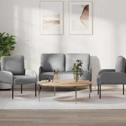 vidaXL Ensembles de canapés 3 pcs 115 x 56 x 80 cm