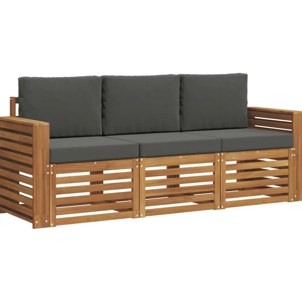 vidaXL Ensembles de canapés avec coussin 3 pcs