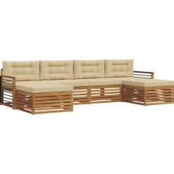 vidaXL Ensembles de canapés avec coussin 6 pcs