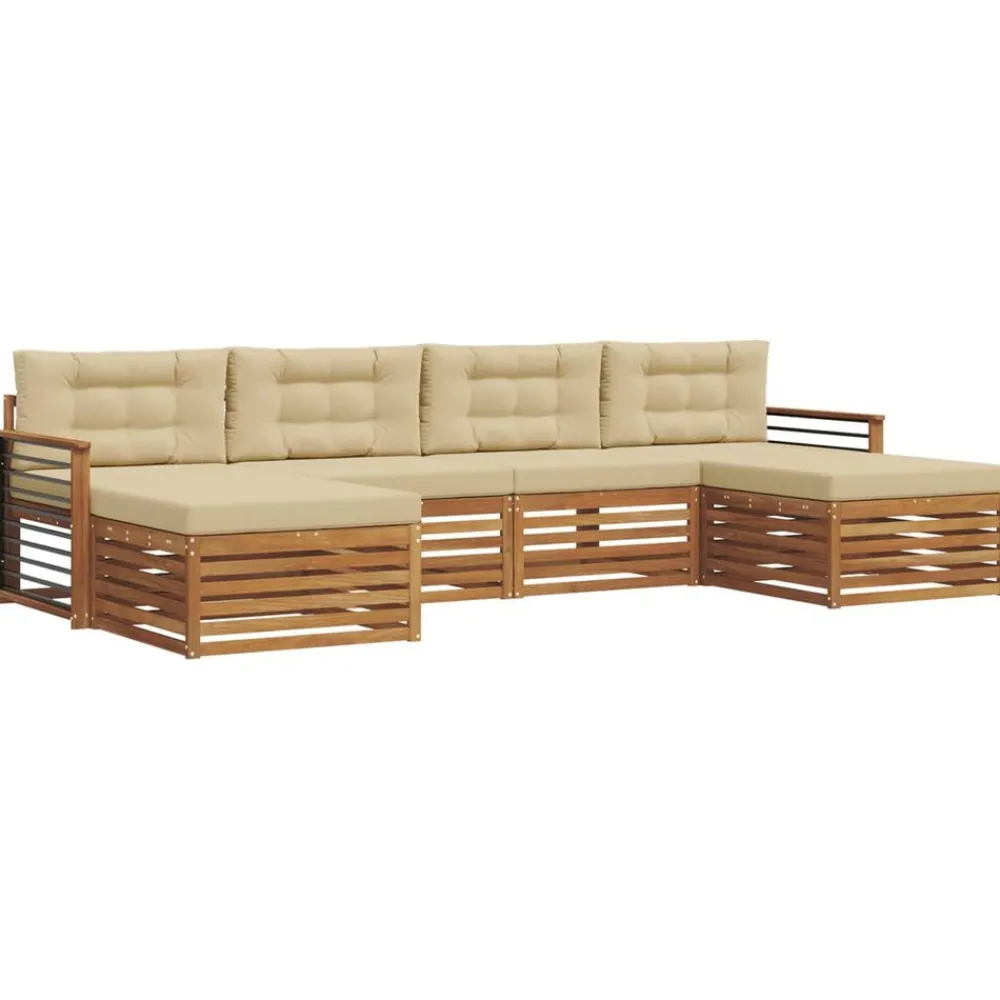 vidaXL Ensembles de canapés avec coussin 6 pcs