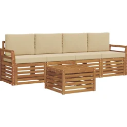 vidaXL Ensembles de canapés avec coussin 5 pcs