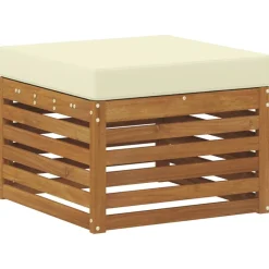 vidaXL Ensembles de canapés avec coussin 7 pcs Naturel et Crème
