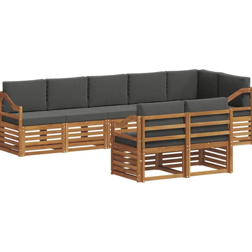 vidaXL Ensembles de canapés avec coussin 8 pcs