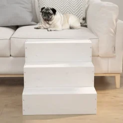 vidaXL Escalier pour animaux de compagnie 40x37,5x35 cm Bois pin