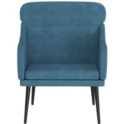 vidaXL Fauteuil 63x76x80 cm Velours