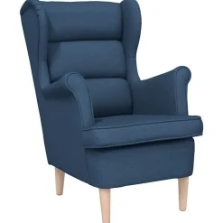 Fauteuils Et Chaises-vidaXL Fauteuil 74x84x100 cm tissu Bleu