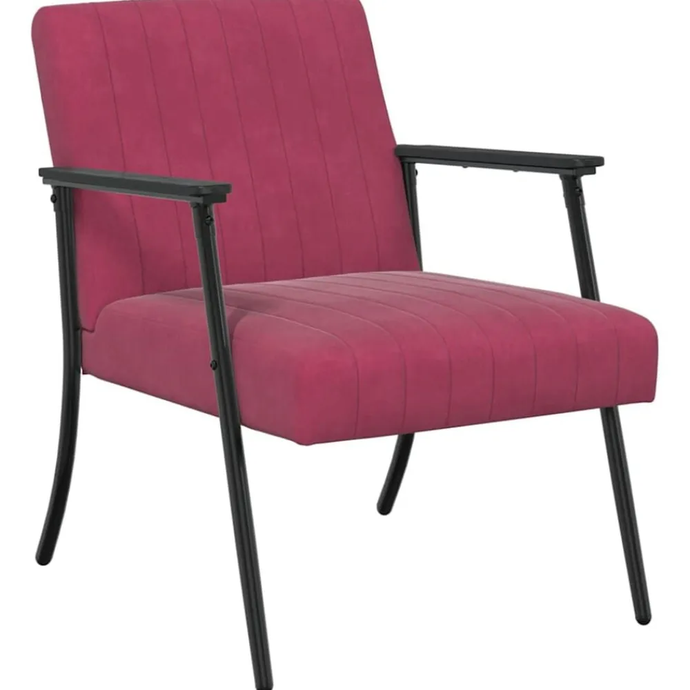 vidaXL fauteuil 59 x 75 x 78 cm Velours