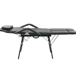 vidaXL Fauteuil de massage pour traitement facial Simili-cuir