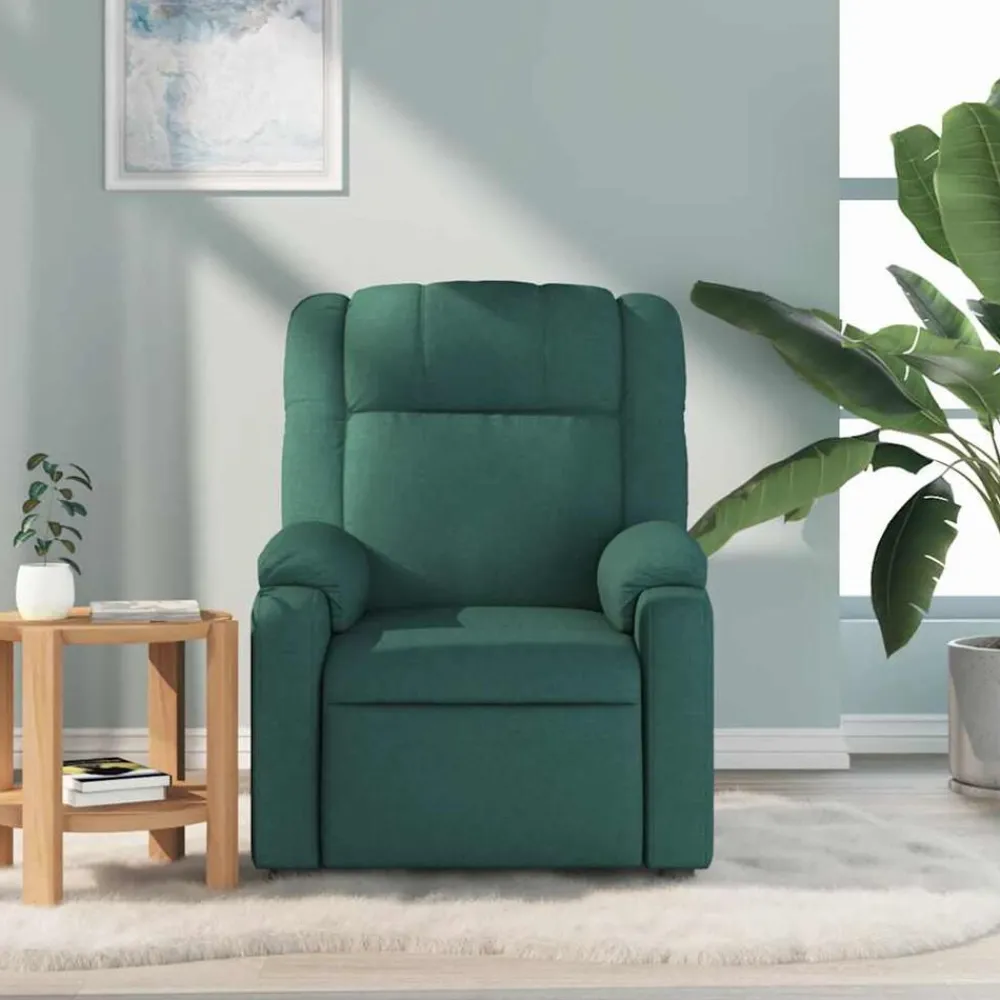 vidaXL Fauteuil de massage inclinable Tissu