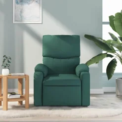 vidaXL Fauteuil de massage inclinable Tissu