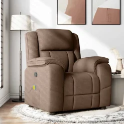 vidaXL Fauteuil de massage inclinable Tissu
