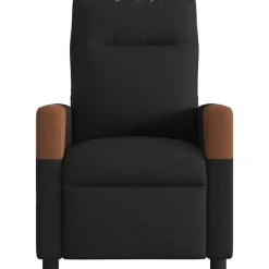 Fauteuils Et Chaises-vidaXL Fauteuil de massage inclinable Tissu Noir
