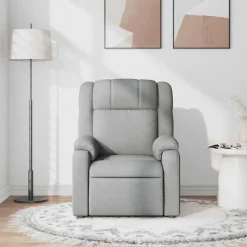 vidaXL Fauteuil de massage inclinable Tissu
