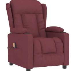 vidaXL Fauteuil de massage Tissu