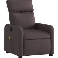 vidaXL Fauteuil de massage inclinable Tissu