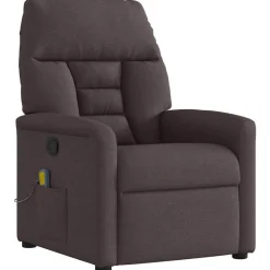 vidaXL Fauteuil de massage inclinable Tissu
