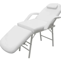vidaXL Fauteuil de massage pour traitement facial Simili-cuir