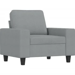 vidaXL Fauteuil 60 cm Tissu