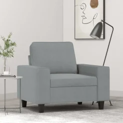 vidaXL Fauteuil 60 cm Tissu