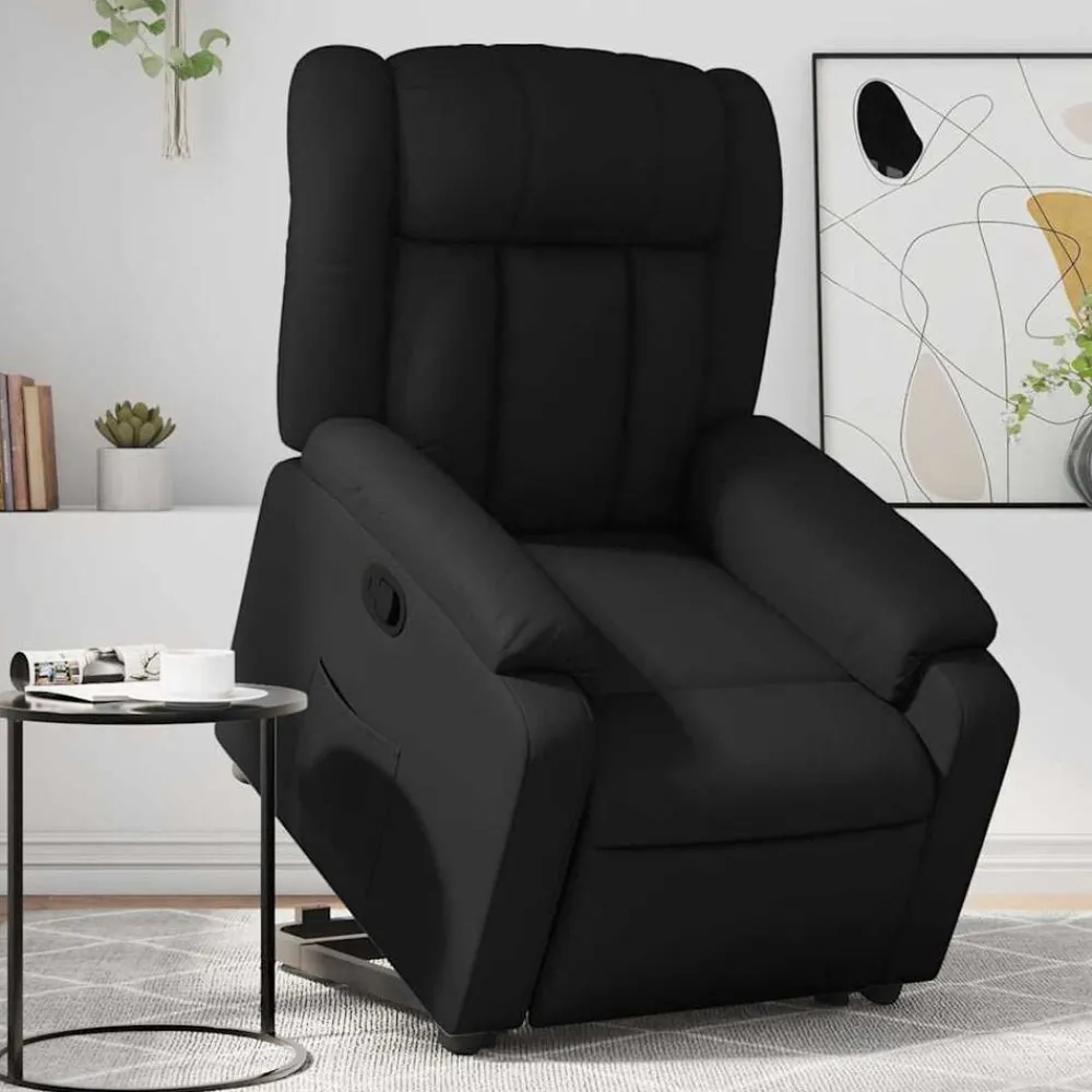Fauteuils Et Chaises-vidaXL Fauteuil inclinable Similicuir Noir