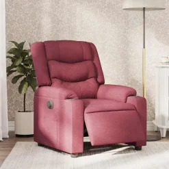 vidaXL Fauteuil inclinable électrique Tissu