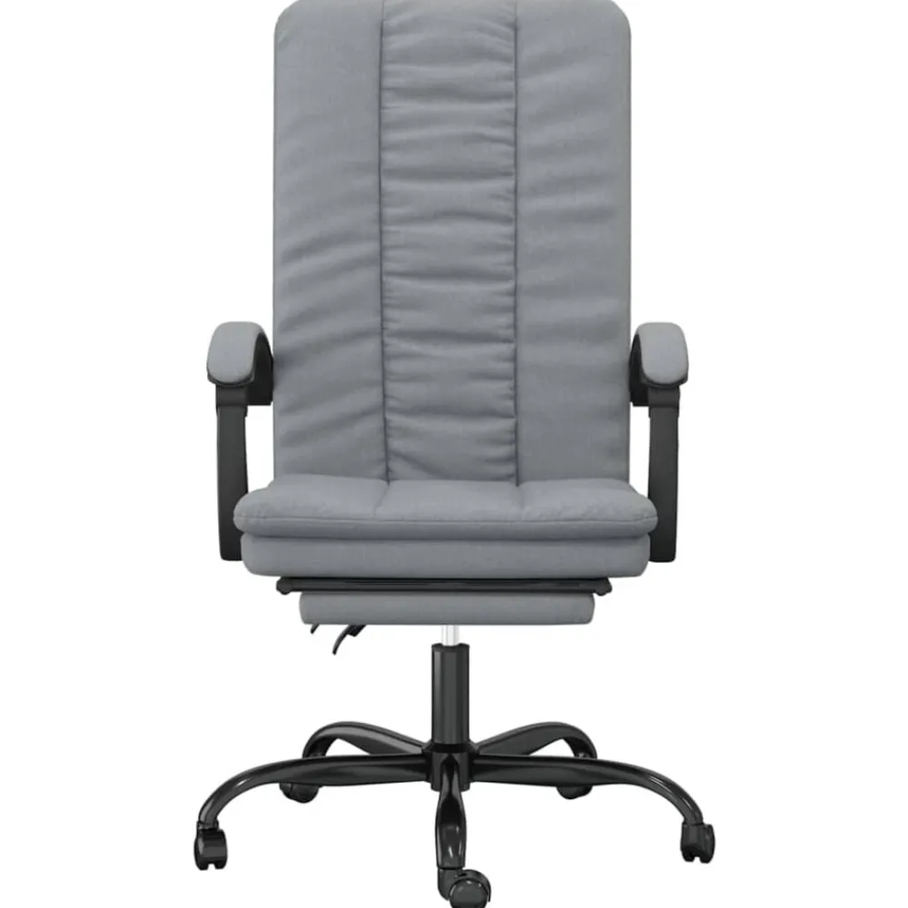 vidaXL Fauteuil inclinable de bureau Tissu